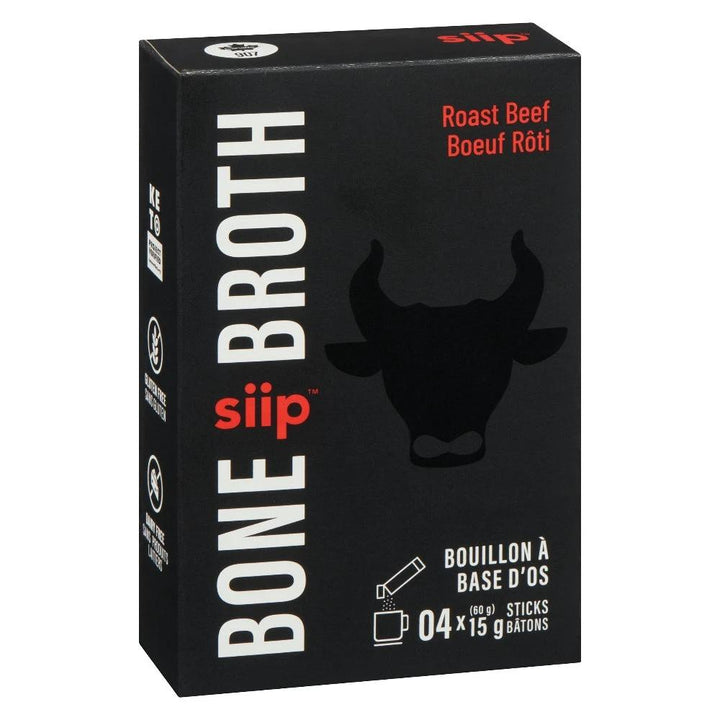 Siip Roasted Beef Bone Broth 4x15g