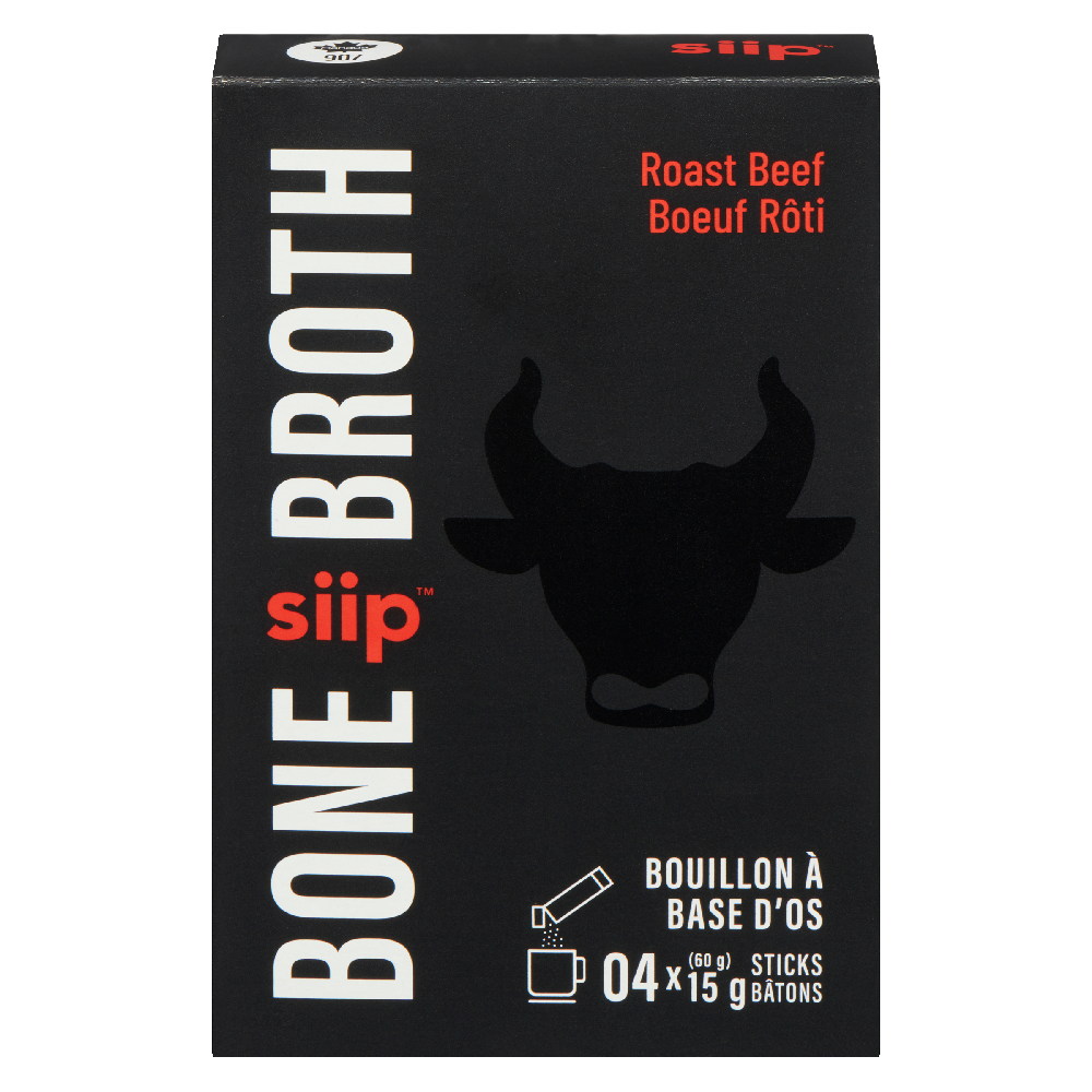 Siip Roasted Beef Bone Broth 4x15g