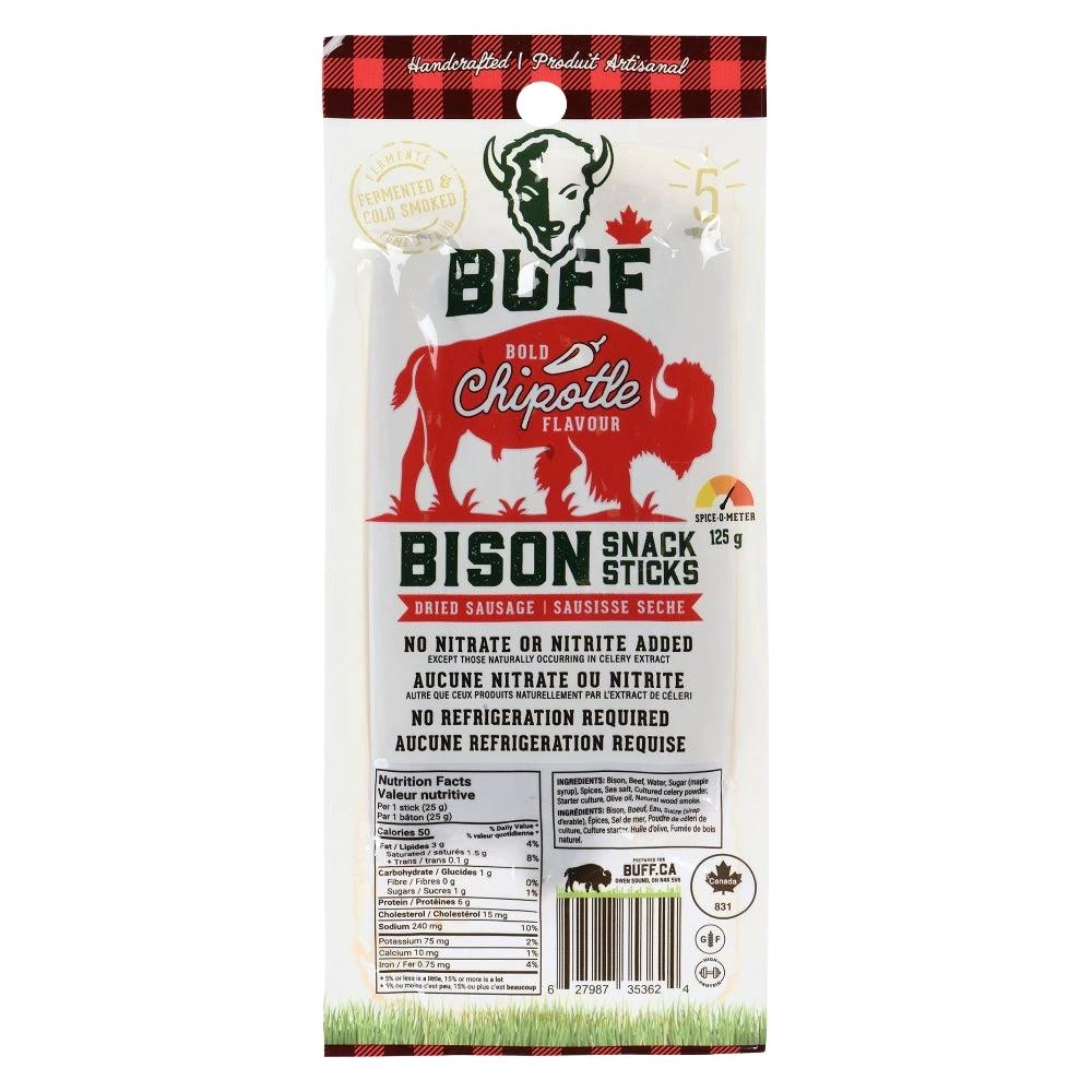 Chipotle Bison Sticks 125g