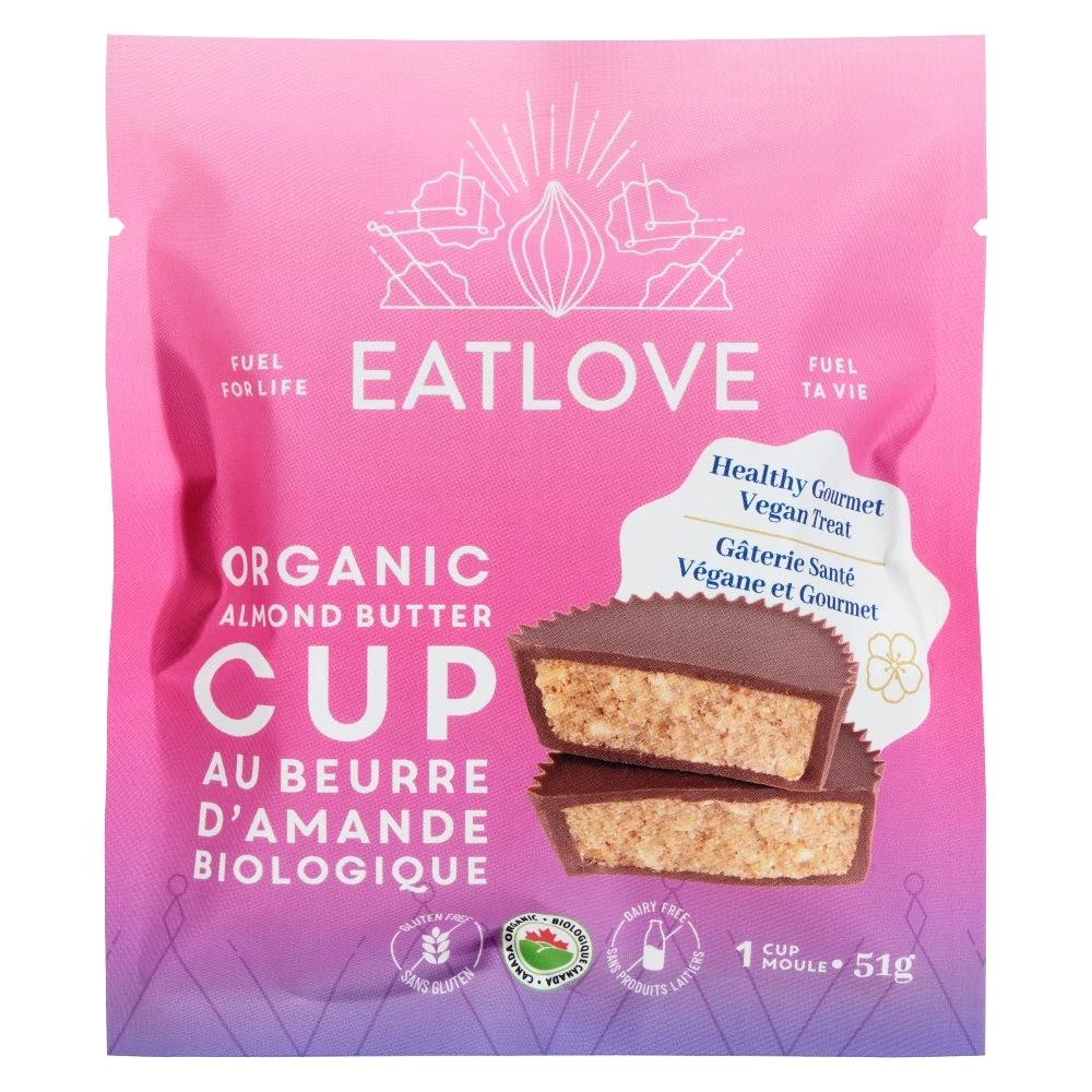 Organic Chocolate Almond Butter Cup 51g