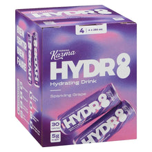 Load image into Gallery viewer, Grape Hydr8 Sparkling Beverage 4X285ml