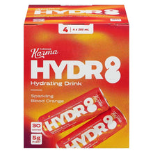 Load image into Gallery viewer, Blood Orange Hydr8 Sparkling Beverage 4X285ml