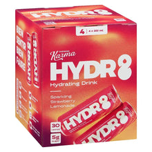 Load image into Gallery viewer, Strawberry Lemonade Hydr8 Sparkling Beverage 4X285ml