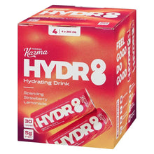 Load image into Gallery viewer, Strawberry Lemonade Hydr8 Sparkling Beverage 4X285ml