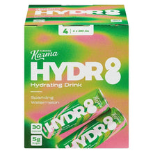 Load image into Gallery viewer, Watermelon Hydr8 Sparkling Beverage 4X285ml