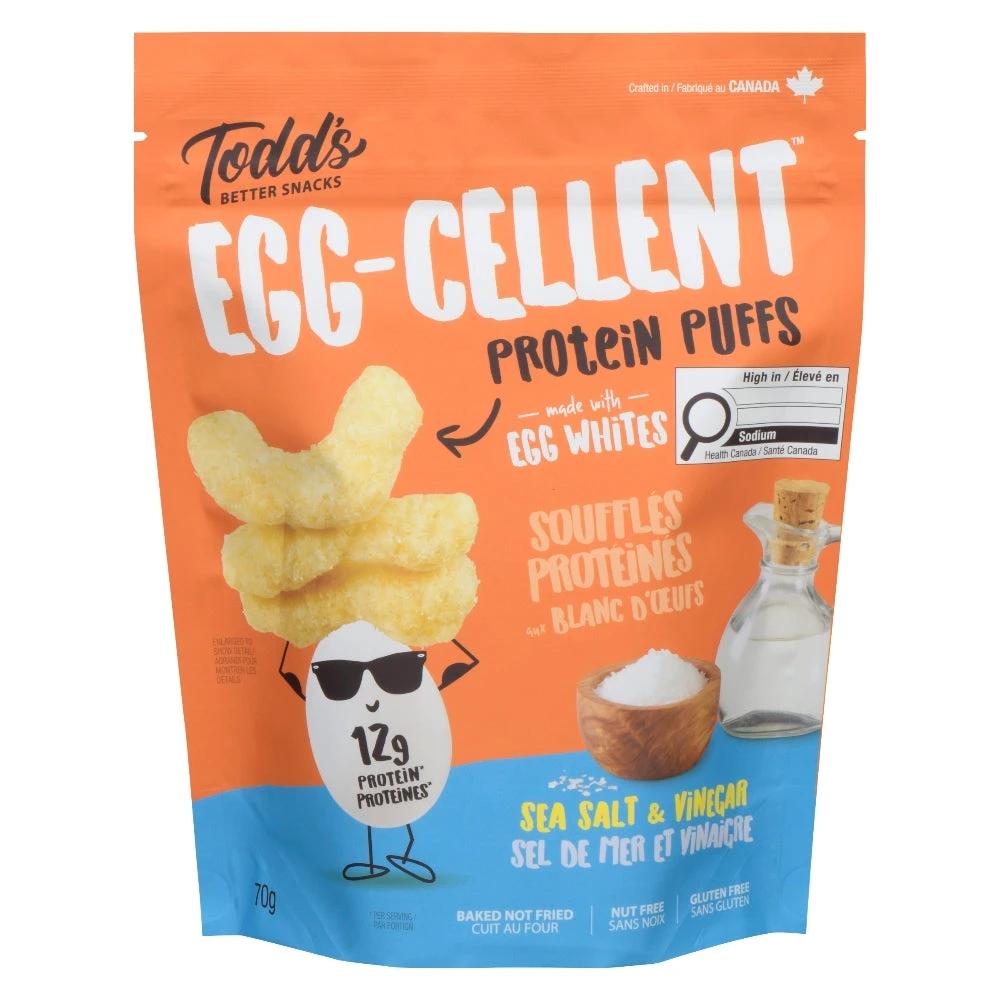 Sea Salt Vinegar Egg-cellent Protein Puffs 70g