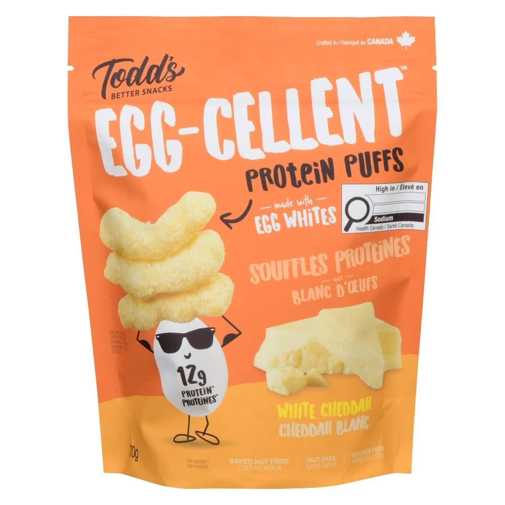 White Cheddar Egg-cellent Protein Puffs 70g