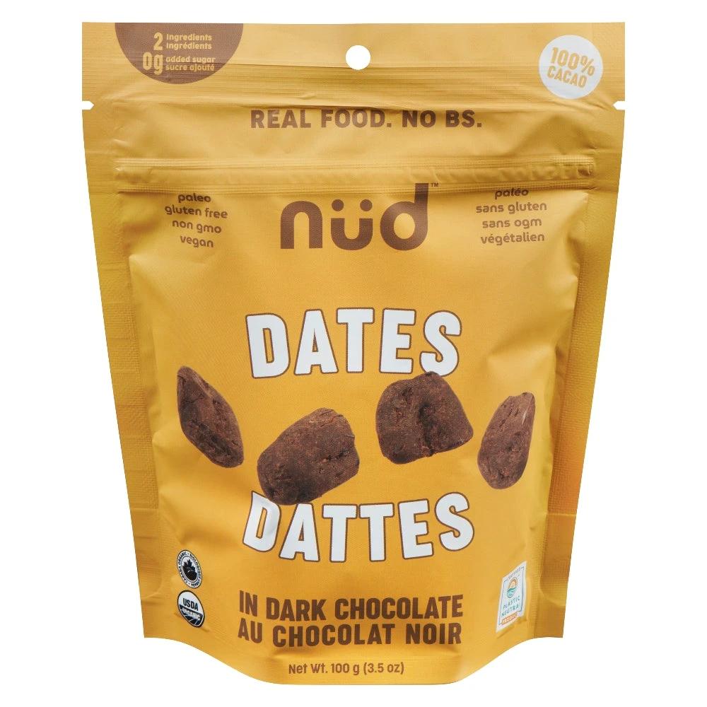 Chocolate Covered Dates Org 100g