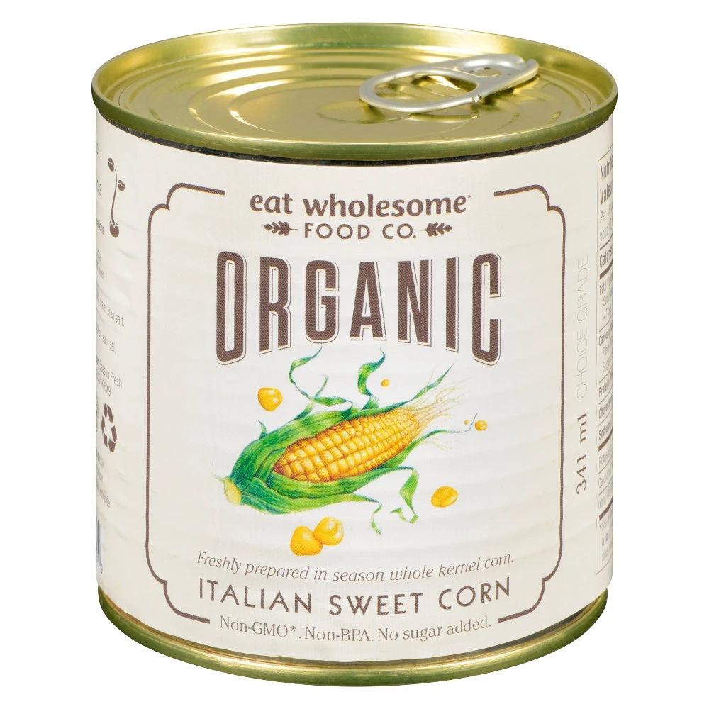 Whole Kernel Corn Organic 341ml