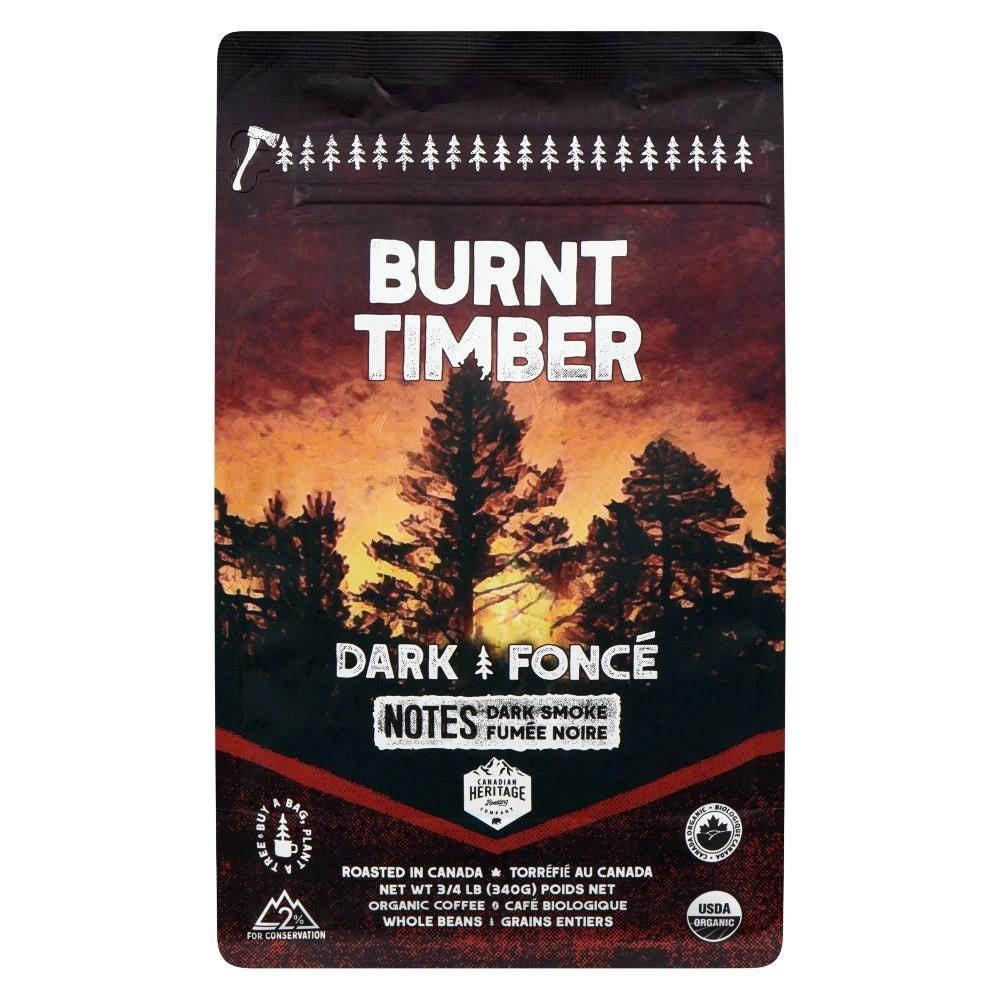 Dark Roast Organic Coffee- Burnt Timber 340g