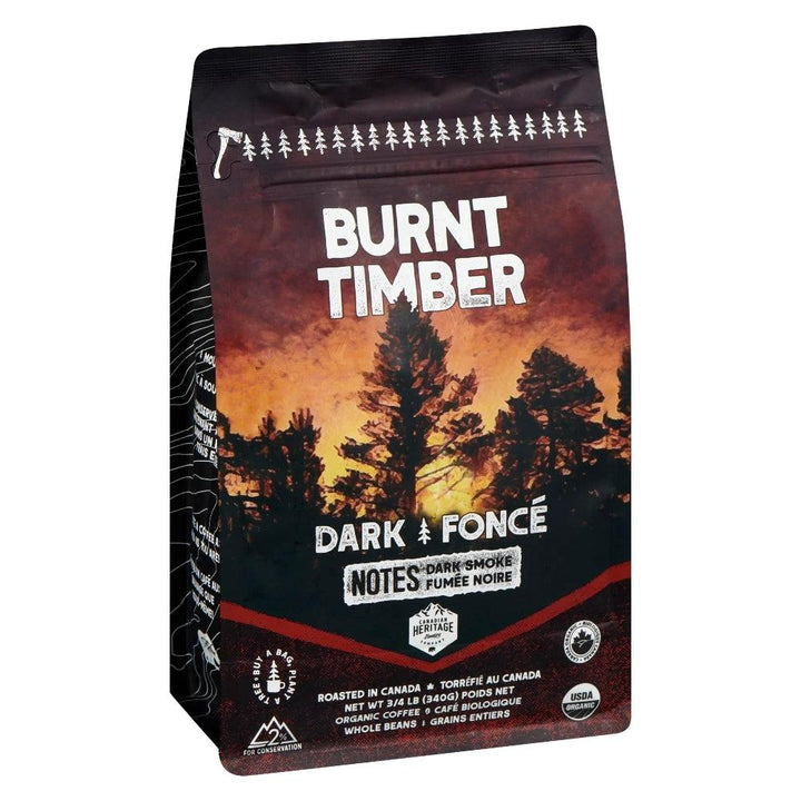 Dark Roast Organic Coffee- Burnt Timber 340g
