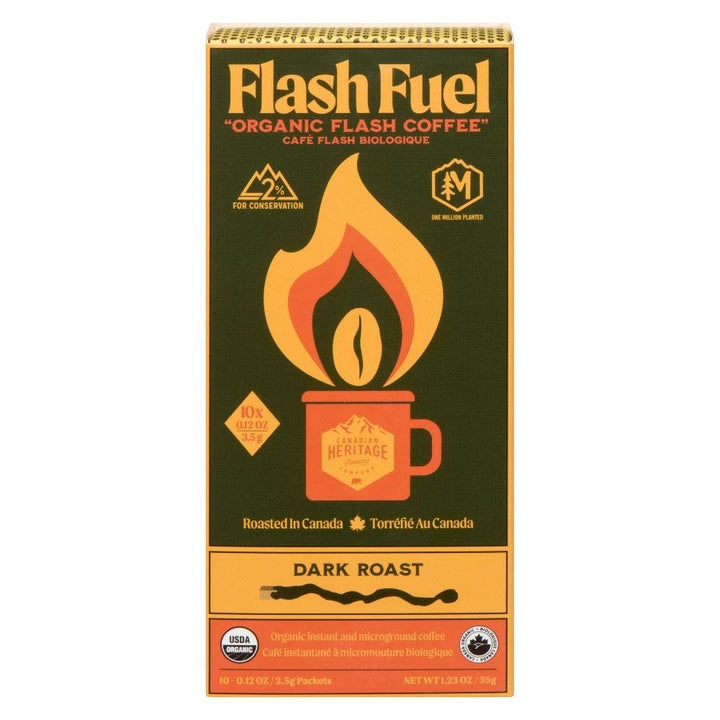 Flash Fuel- Organic Instant Coffee- Dark Roast