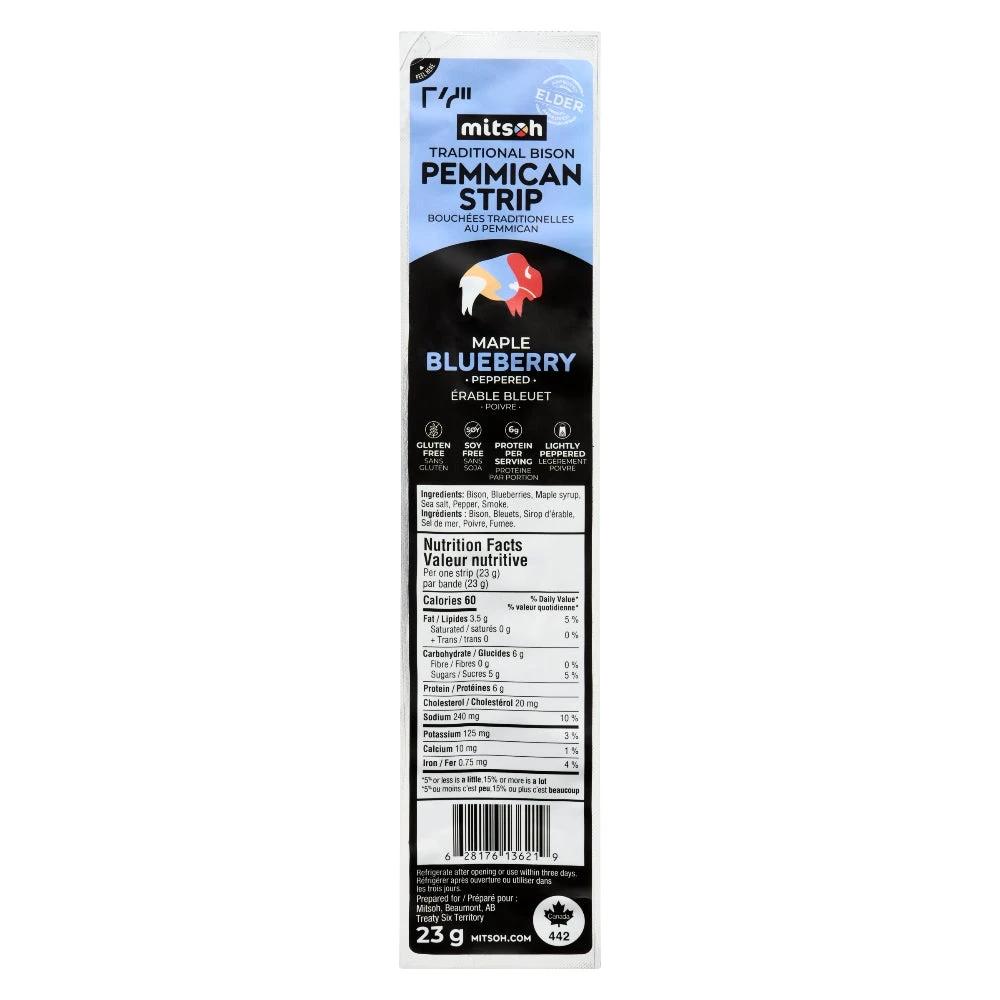 Maple Blueberry Pemmican Strips