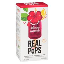 Load image into Gallery viewer, Real Pops Hibiscus Lemonade 3bars