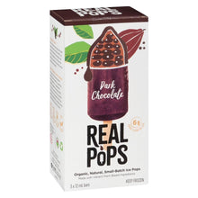 Load image into Gallery viewer, Real Pops Dark Chocolate 3bars