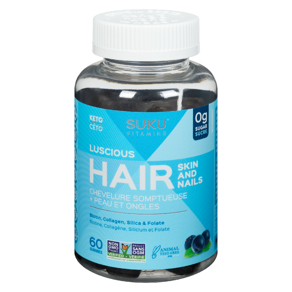 Suku Vitamin Gummies Luscious Hair 60S