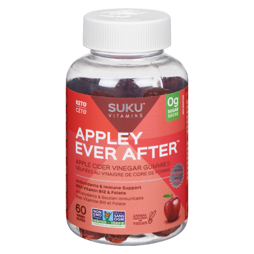 Suku Vitamin Gummies Appley Ever After 60