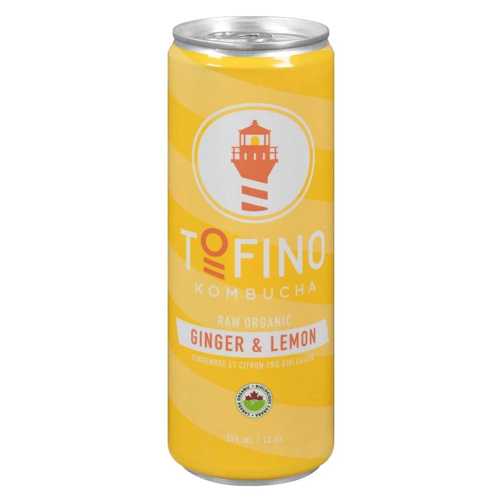 Ginger and Lemon Kombucha 355ml