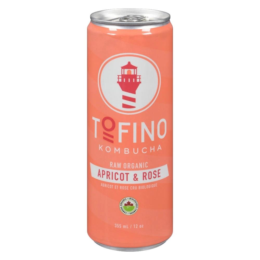 Apricot and Rose Kombucha 355ml