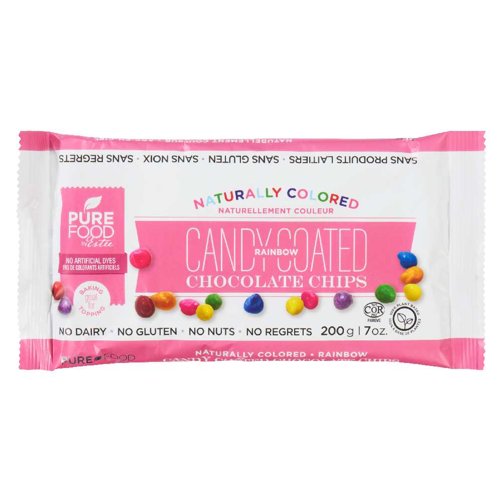 Rainbow Candy Coated Chocolate Chips 200g
