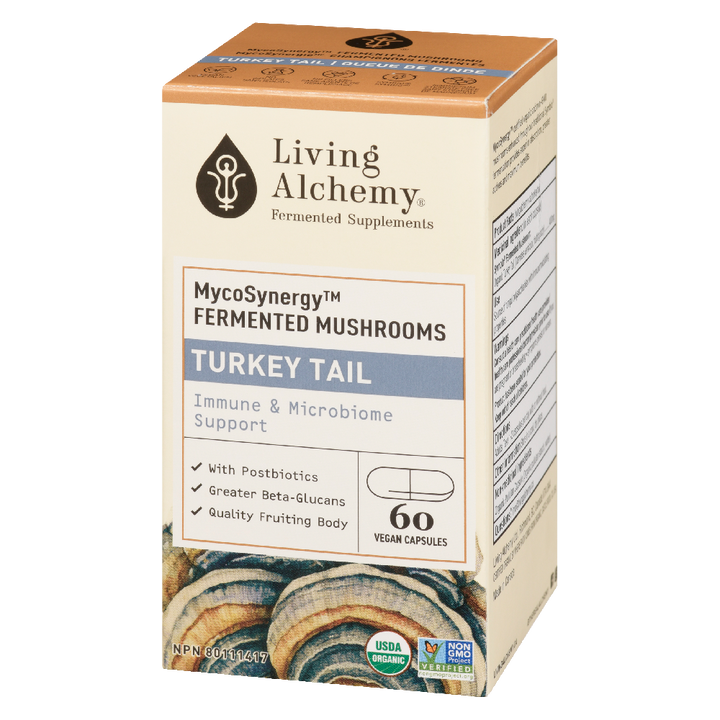 Turkey Tail: Immune &amp; Microbiome Support Fermented Mushrooms 60S