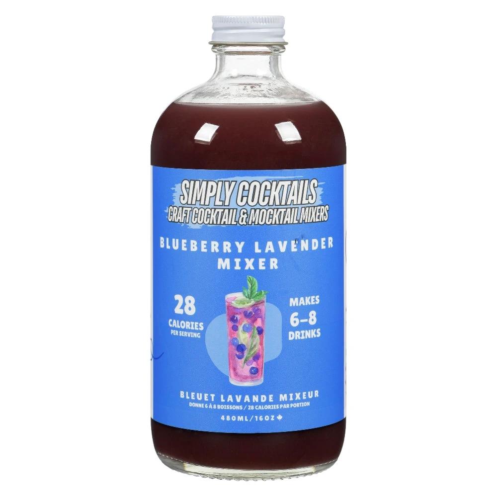 Blueberry Lemon Lavender Cocktail Mix 480ml