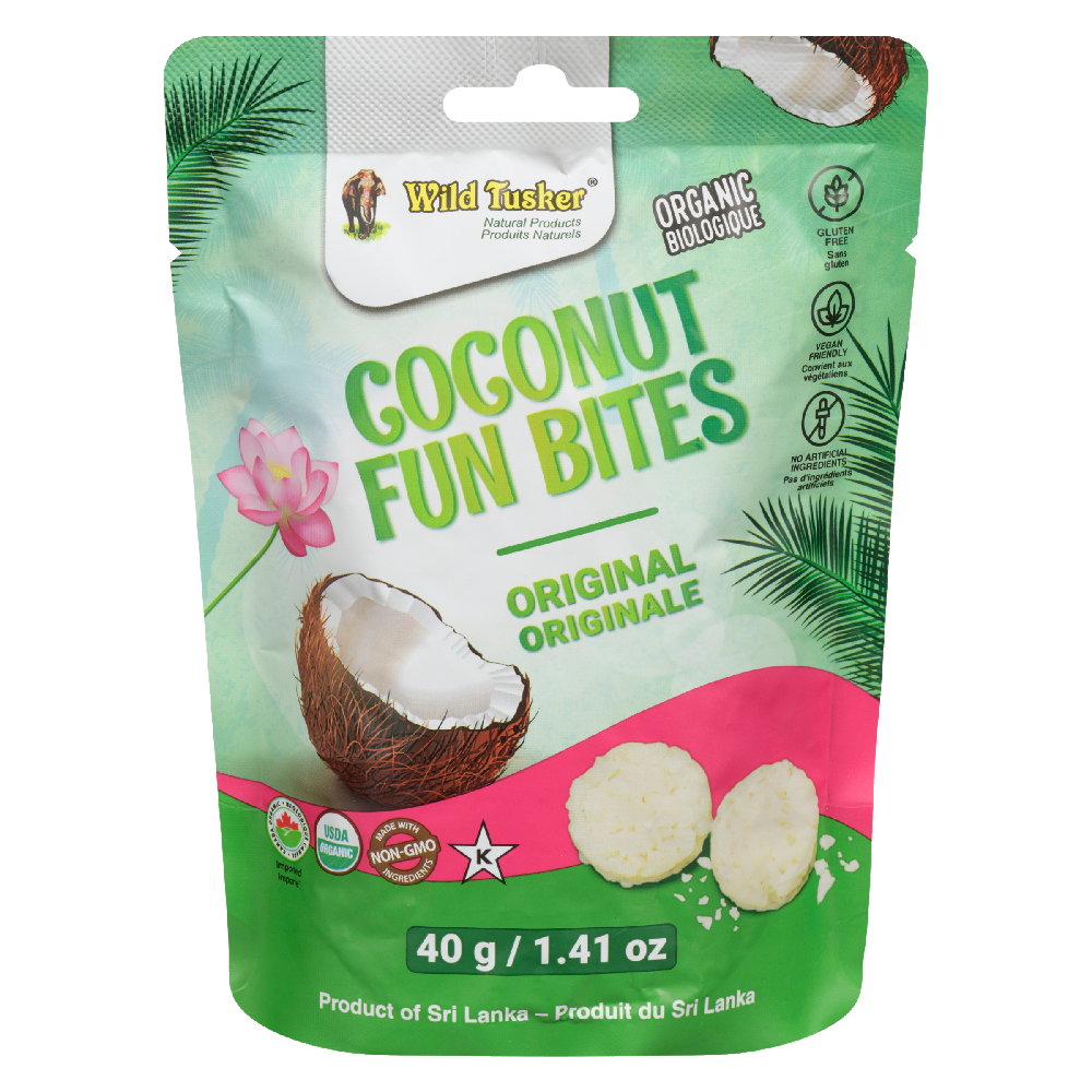 Original Coconut Bites Organic 40g