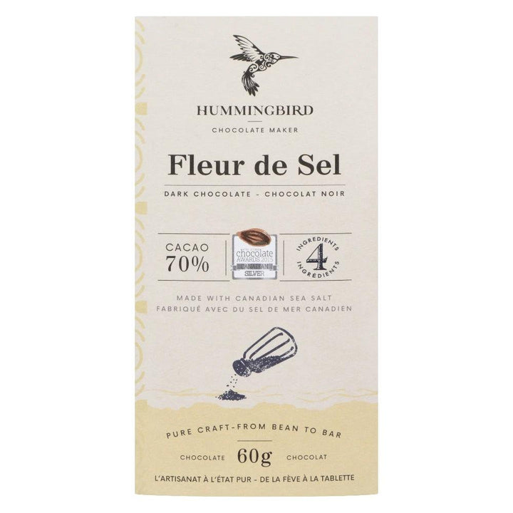 Dark Chocolate Bar- Fleur de Sel