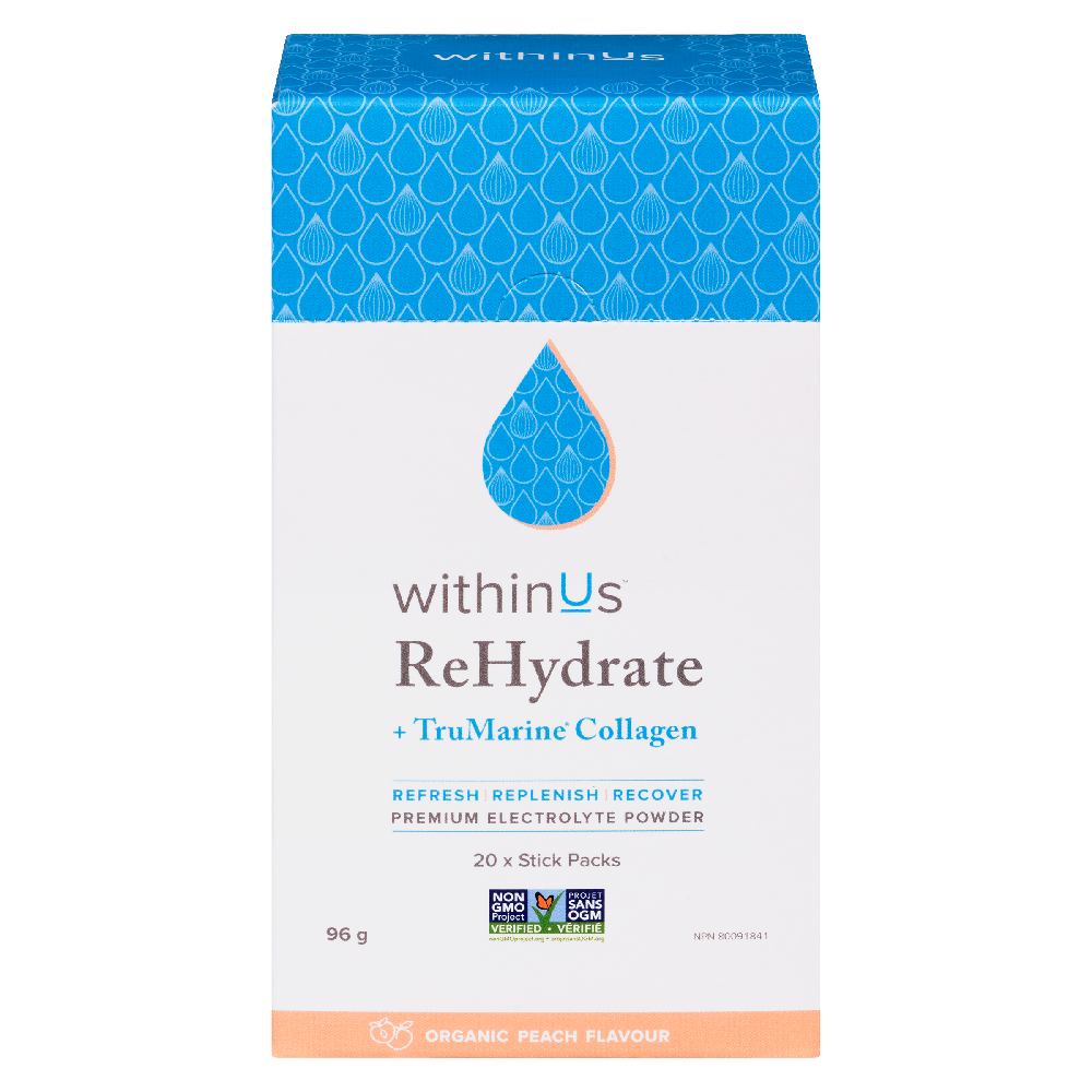 Peach Electrolytes with Collagen 20ct