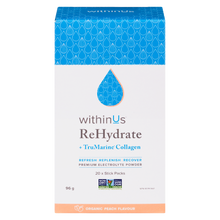 Load image into Gallery viewer, Peach Electrolytes with Collagen 20ct
