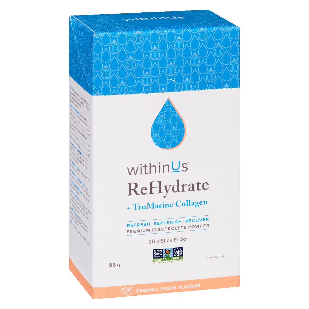 Peach Electrolytes with Collagen 20ct