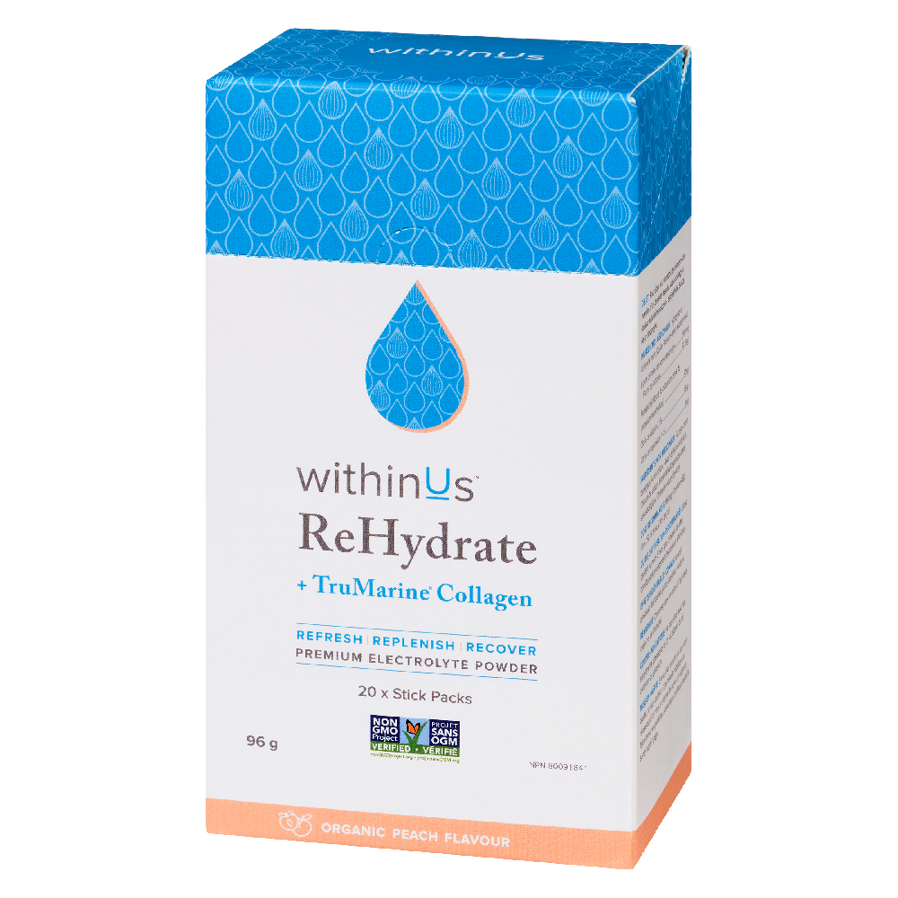 Peach Electrolytes with Collagen 20ct