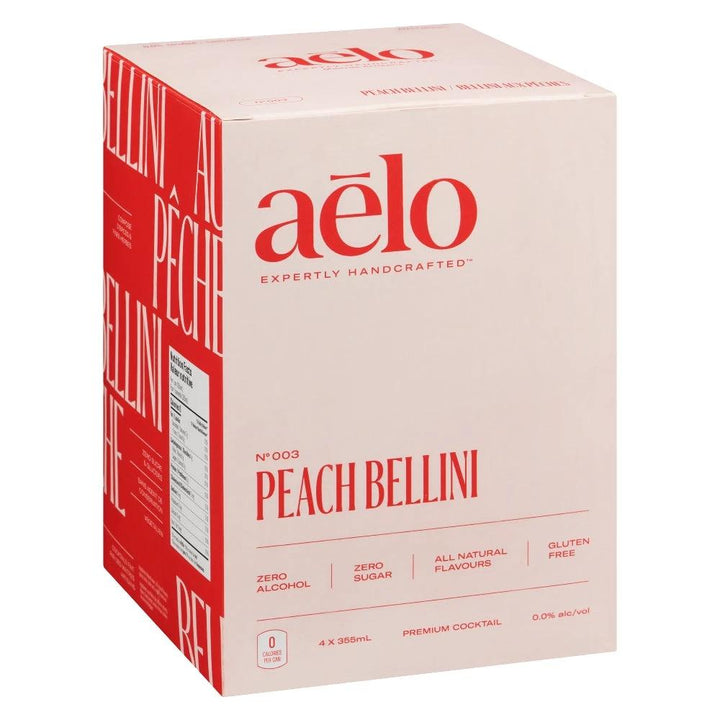 Peach Bellini, 0% alcohol