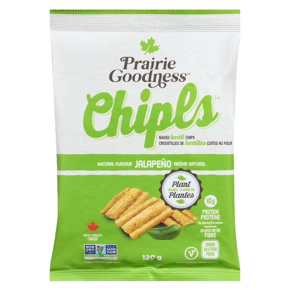Baked Lentil Chips- Jalapeno