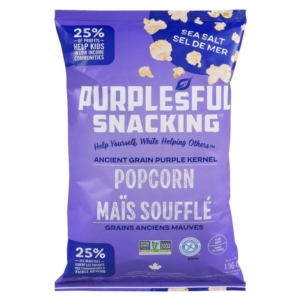 Purple Kernel Sea Salt Popcorn 136g