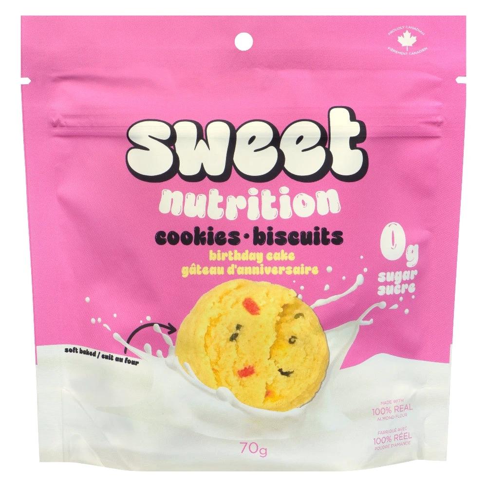 Zero Sugar Cookies Birthday Cake 70g