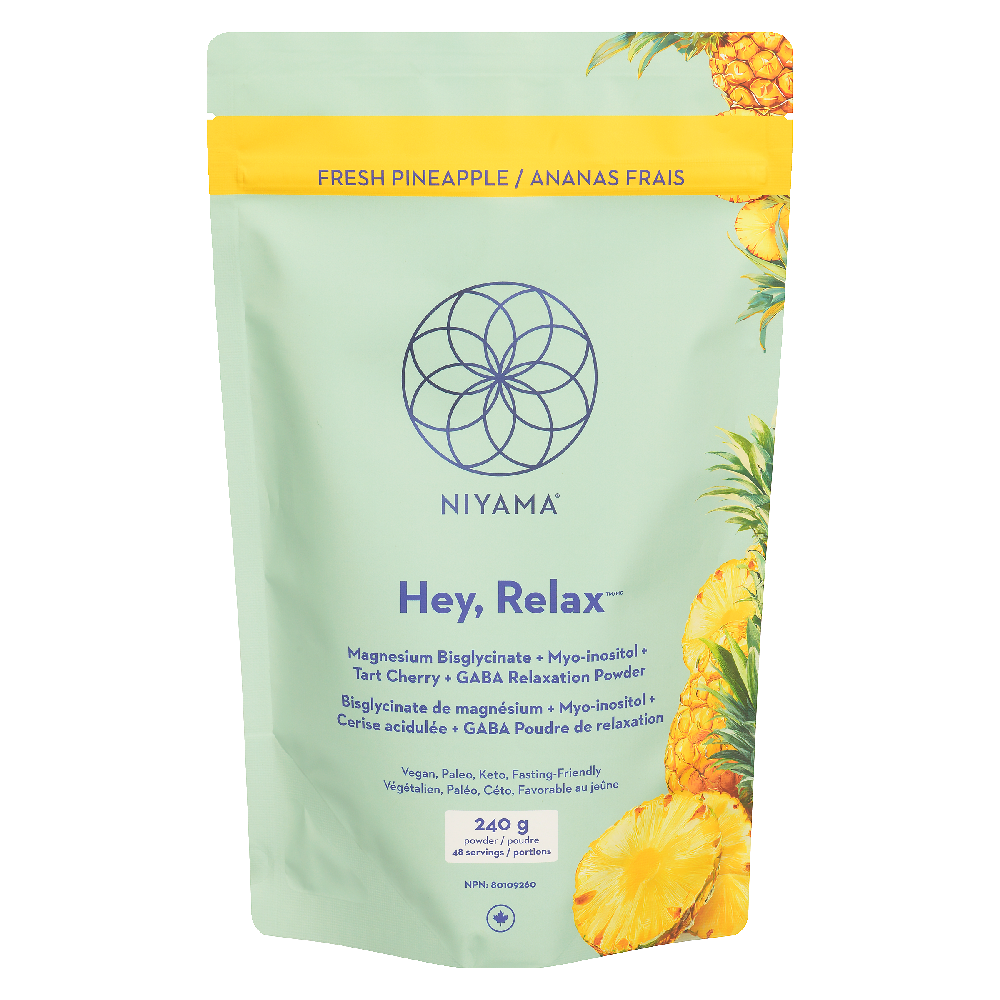Hey Relax Magnesium Relaxation Powder- Fresh Pineapple