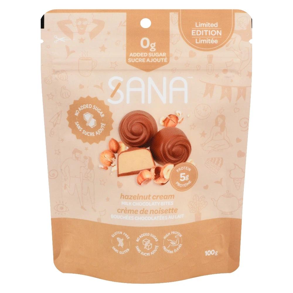 Hazelnut Cream Milk Chocolate Bites 100g