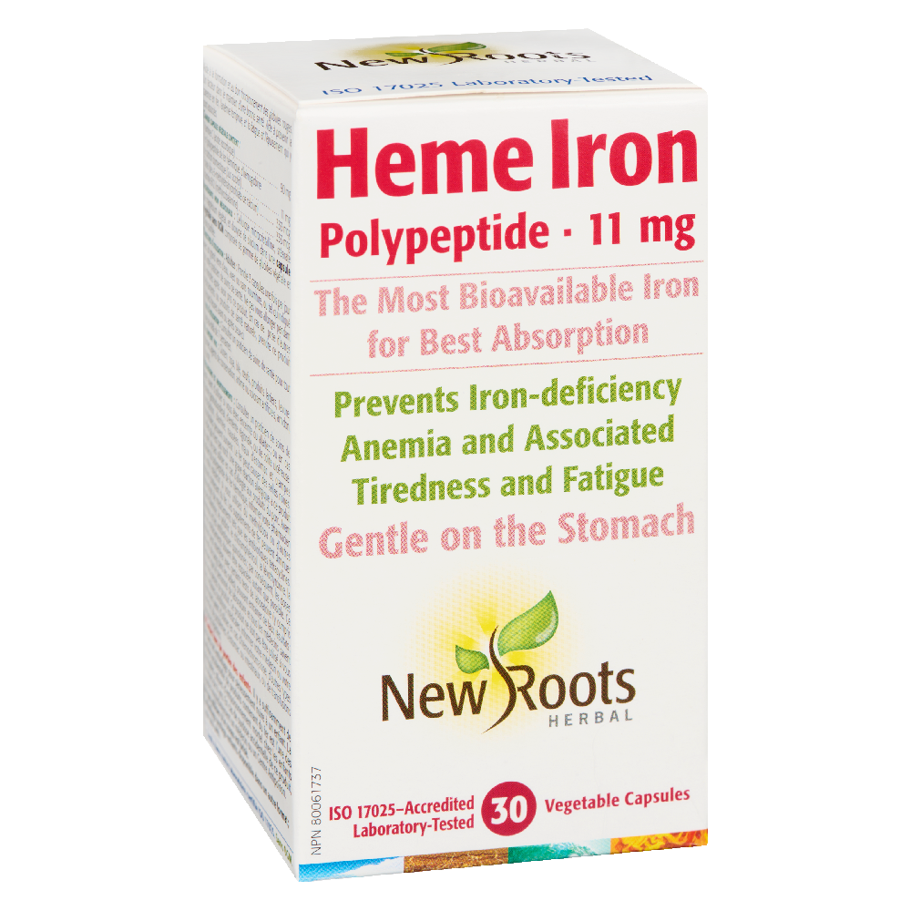 Heme Iron 11mg 30 caps