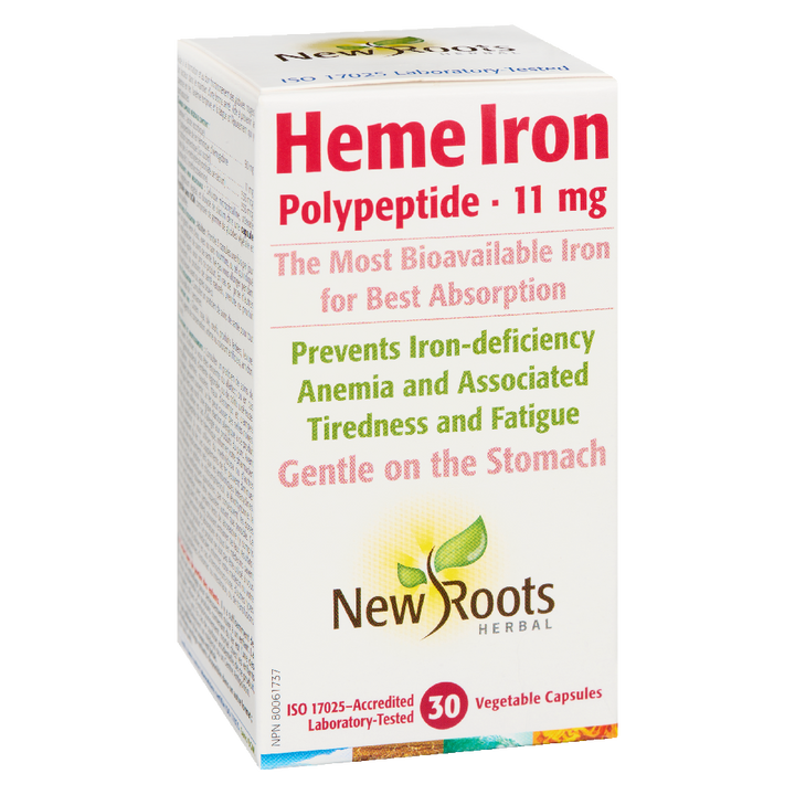 Heme Iron 11mg 30 caps