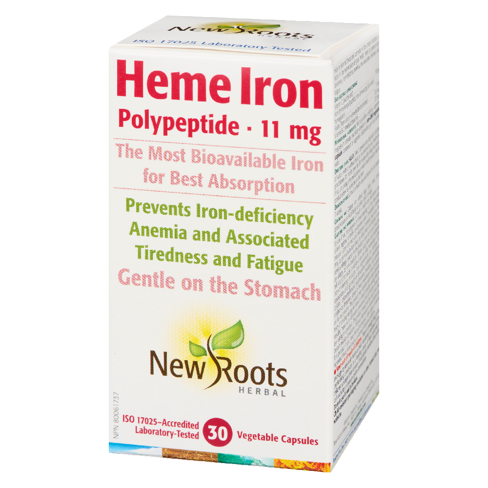 Heme Iron 11mg 30 caps