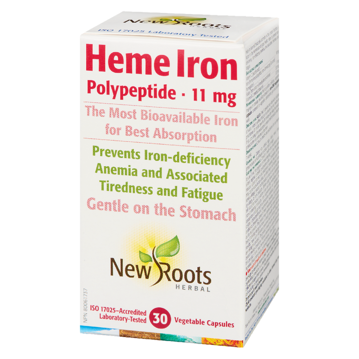 Heme Iron 11mg 30 caps