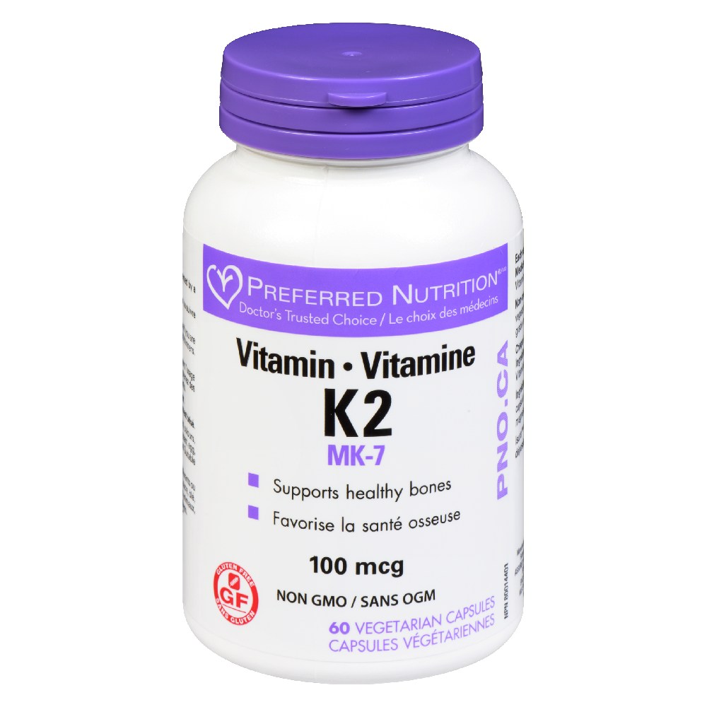 Vitamin K2 100Mcg 60 60caps