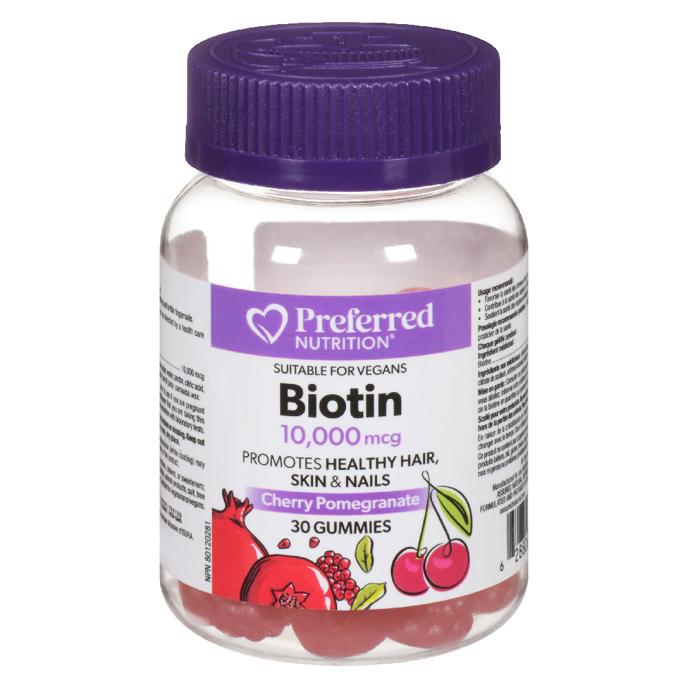 Biotin 10,000mcg Gummies