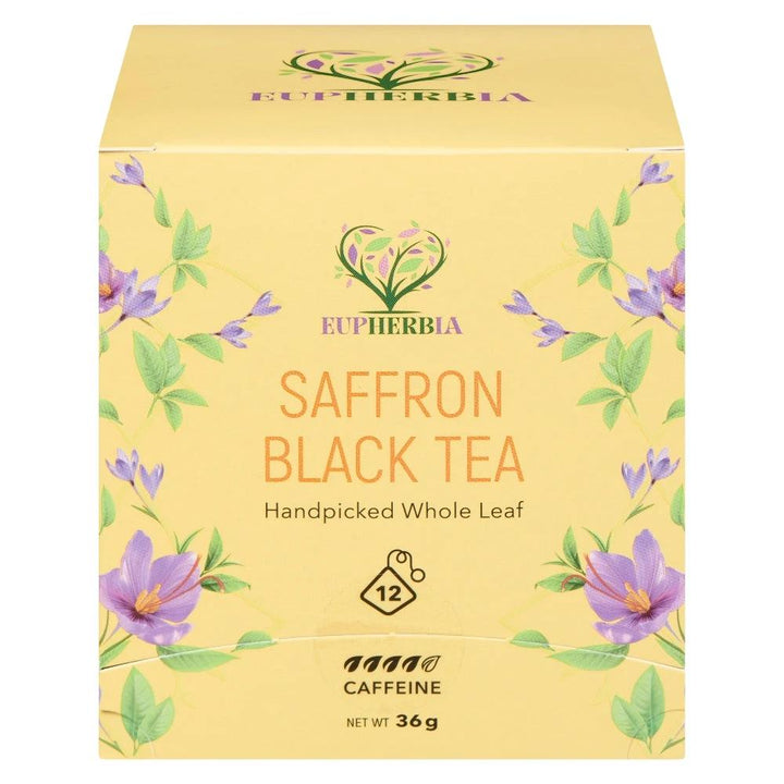 Saffron Black Tea Sachets 36g