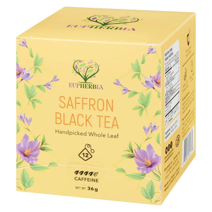 Saffron Black Tea Sachets 36g