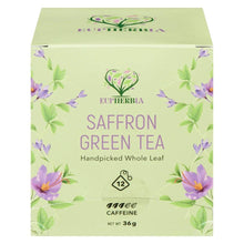 Load image into Gallery viewer, Saffron Green Tea Sachets 36g