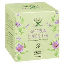 Load image into Gallery viewer, Saffron Green Tea Sachets 36g