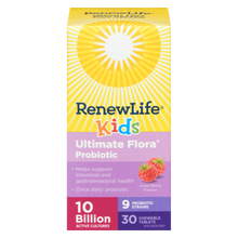 Load image into Gallery viewer, RENEW ULTIMATE FLORA KIDS 10B 30CHEWS