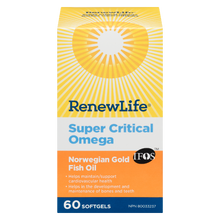 Load image into Gallery viewer, RENEW FISH OIL SUPER CRITICAL OMEGA 60S
